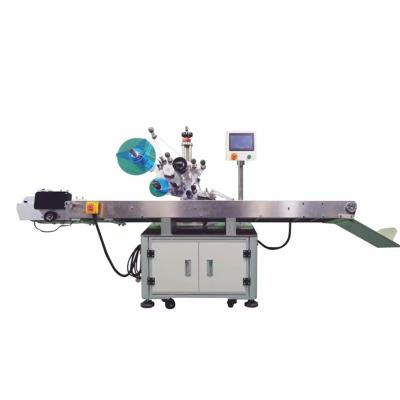 China CLOTHING Self Labeling Machine Automatic Round Sticker Medicine Electric DELTA Paper Label Sticking Machinery for sale