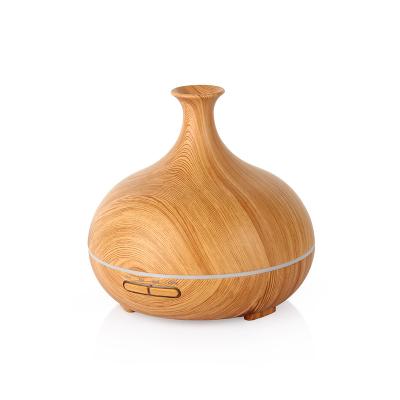 China Household JX Cool Mist Aromatherapy Scent Humidifier, Ultrasonic Wooden Aroma Essential Oil Diffusers for sale