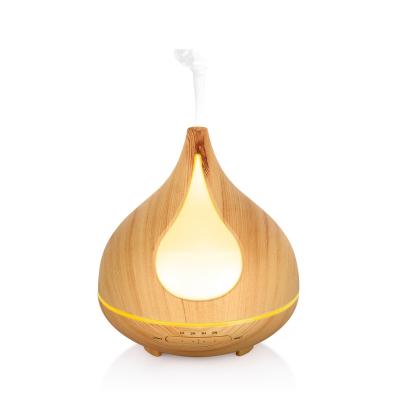 China Smell 2019 Comfortable 300ml Wood Grain Essential Oil Diffuser Aromatherapy Humidifiers for sale