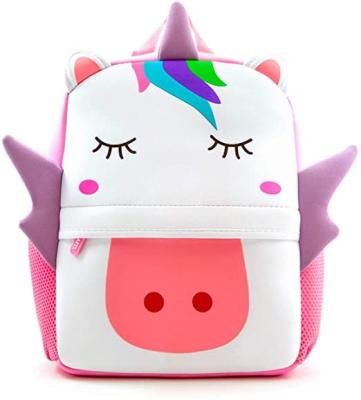 China 2020 Cute Cartoon Animal Children Backpack 2020 Backpack Toddler Kids Girl Boys Neoprene School Bags KindergartenPreschool Bag for sale