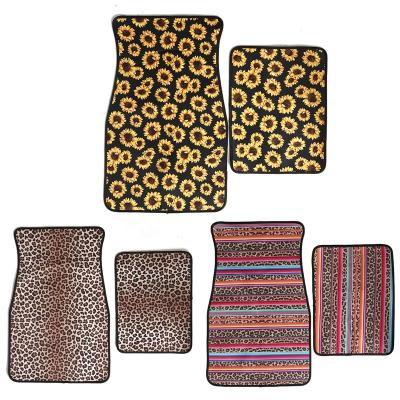 China Brief & Wholesale Single Color Slip Neoprene Sublimation Anti Masks Car Floor Mat Car Floor Mat for sale