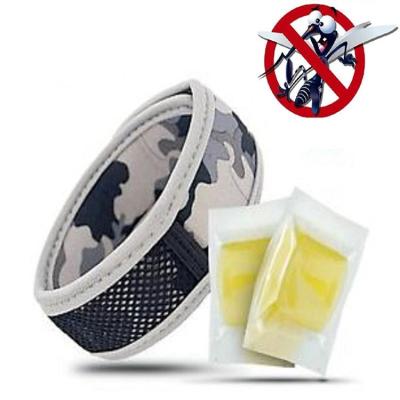 China Sustainable Waterproof Neoprene Insect and Mosquito Repellent Bracelet for sale