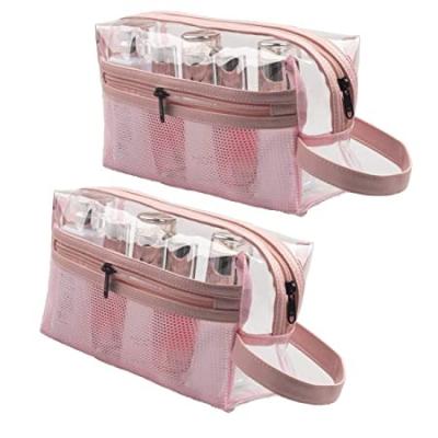 China Soft-grip handle; custom print zipper pvc clear makeup bag, clear clutch bag hologram pvc bag, 100% holographic pvc cosmetic zipper bag for sale