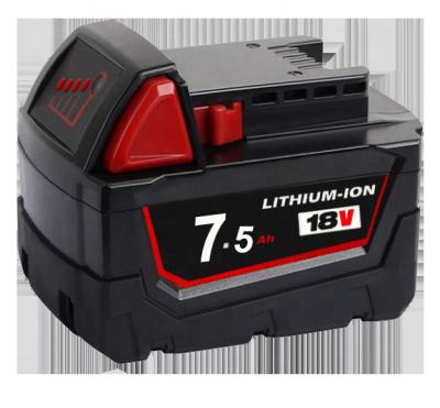 China 2500mA Cell 5S3P Manufacturer Customization Replacement Li-ion 18V 7.5Ah Battery Pack for milwaukees 18V power tools battery for sale