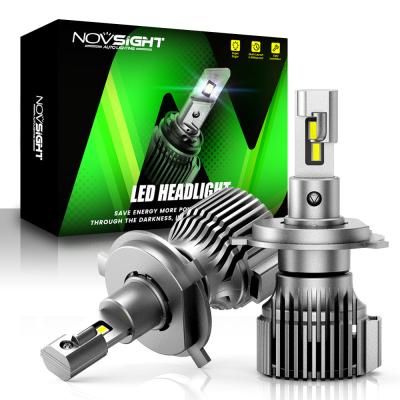 China LED HEADLIGHT BULB H4 Novsight N52 led headlights 20000lumen 100W hi/lo beam car led projector lens headlight bulb h4 h7 h11 h13 9005 9006 for sale