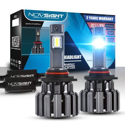 China Hot Selling Novsight Head Light Led Bulbs 70W 15000 Lumen For Each H4 Set Led Bulbs Headlights For Cars for sale