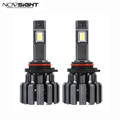 China novsight factory red super bright copper+aluminum alloy F-3 15000lumen 70w h4 motorcycle led bulbs h7 led headlight bulb 9006 9005 car led lights for sale