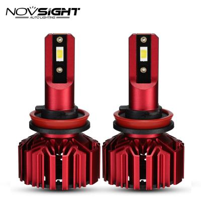 China Novsight aluminum A500-N11auto parts super bright universal led headlight bulbs replacement white lights 6000k h4 h7 h11 led headlight for sale