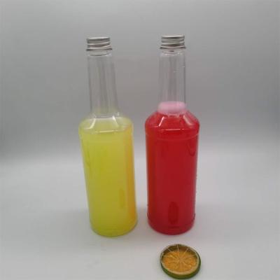 China Household Products Low Price 73mm Neck 750ml Beverage Plastic Bottle Juice Bottle for sale