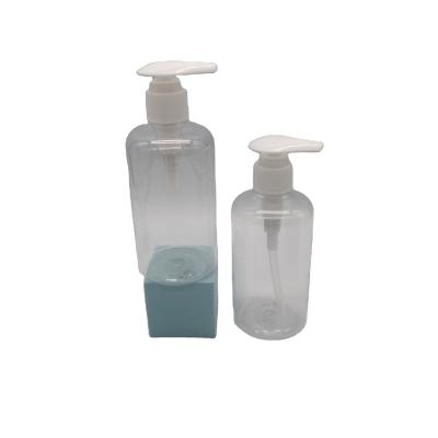 China Household Products Household Pamper Square Clear Transparent Flat Squeeze Plastic Bottle With Flip Top Cap /lid For Hand Sanitizer for sale