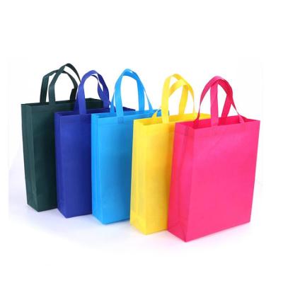 China Factory Wholesale Custom Printing Reusable Reusable Tote Non Woven Bag Shopping Bag For Promotion for sale