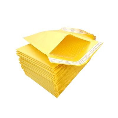 China Wholesale Delivery Package Kraft Paper Air Bubble Wrap Ads Padded Mailing Bags For Shipping for sale