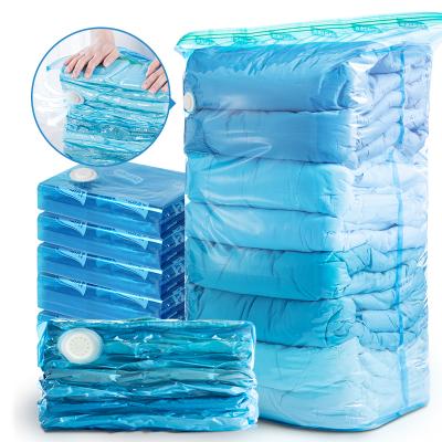 China High quality viable vacuum storage plastic bag and squeeze-out feature for sale