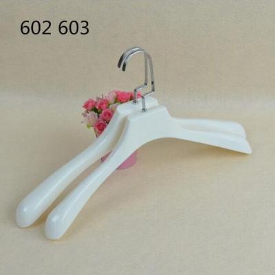 China SHOW UP high quality plastic clothes hanger for adult costume rain coat with cheap price for sale