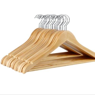 China SHOW original high quality wooden hanger for clothes and garment with low price for sale