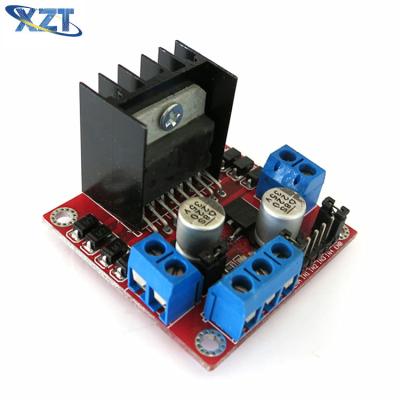 China Dual H Bridge DC Stepper Motor Drive Controller Board Module L298N 43*43*27mm for sale