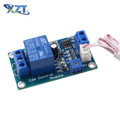 China DC 5V 12V 24V Control Switch Photoresistor Relay Module Detection Lightweight Sensor XH-M131 53*31*19mm for sale