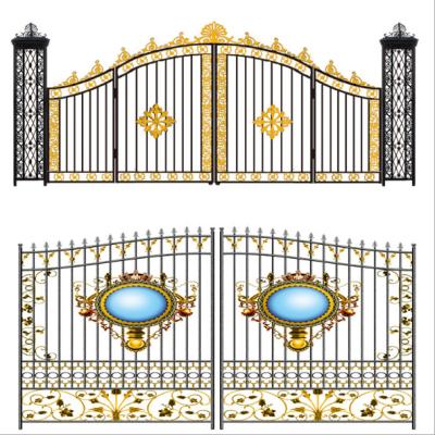 China High Quality Professional Garden/Patio/Hotel Large Decoration China Project Iron Gate Supplier for sale