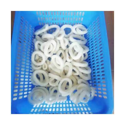 China Factory direct sales nutritious frozen wholesale squid rings good price without skin squid rings for sale