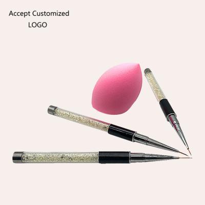 China Durable Brush and Nail Art Pen Professional Nail Beauty Painting Coating Nail Tools Manicure Tools for sale