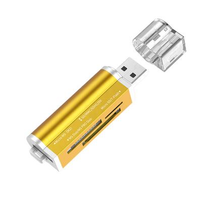 China IUSB 2.0 SD Card Reader All In One Memory Card Reader For Sd xc Tf M2 Ms Pro Multi Ms Pro for sale