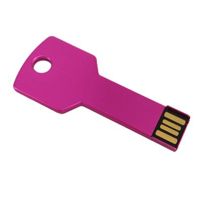 China Promotion Logo Custom Print Free Metal Usb Memory 2 Gb Metal Usb Flash Drive Key for sale