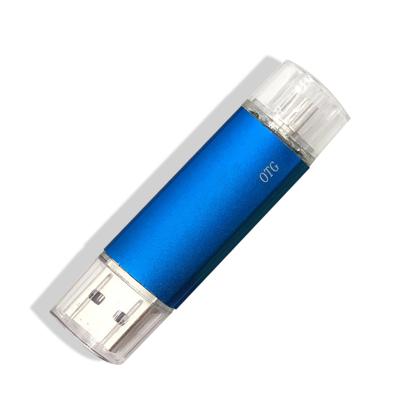 China Metal+plastic Usb Flash Drive 128gb 8gb 16gb 32gb 64gb Pen Drive Smartphone Custom Otg Usb Otg Flash Drive for sale