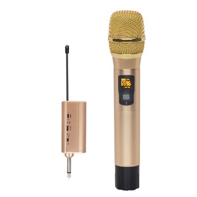 China Latest Universal Handheld Microphone Customized Microphone Practices Sing Along Microphones Wireless Microphone Studio Condenser for sale