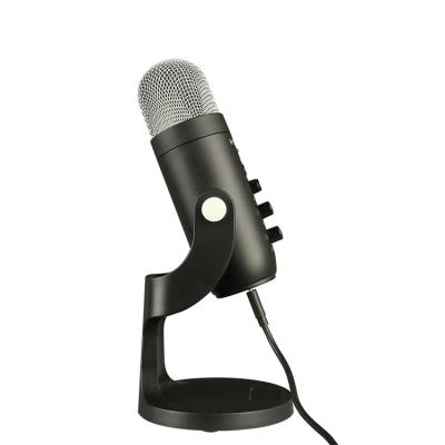 China Headset Microphone Condenser Microphone Recording Studio Conference Professional Portable Cable Desktop Microphone for sale