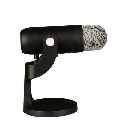 China Professional Headset Microphone Recording Studio USB Condenser Microphone with Tripod Stand for Phone PC for sale