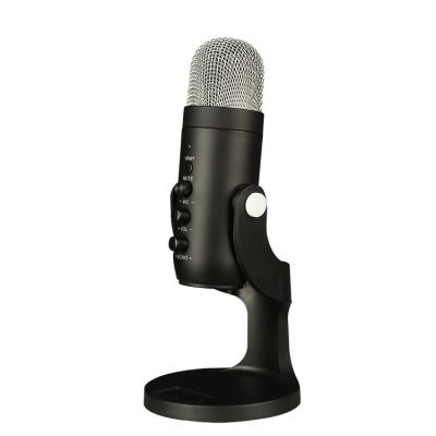 China Microphone Professional Studio Condenser Recording Headset Microphone USB Desktop Microphone for sale