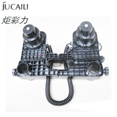 China Stores Jucaili printing a set dual printer power paper roll kit for Roland /Mimaki /Mutoh printer roll take system dual engine for sale