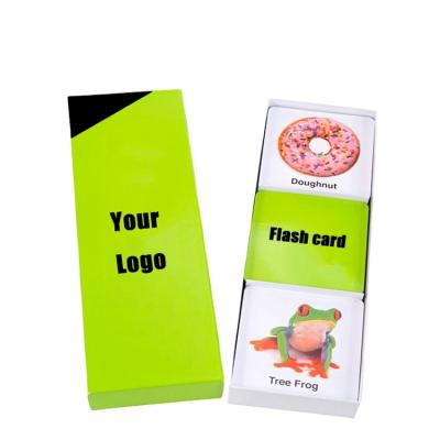 China Factory Education Custom Design Paper Early Education Card Learning Flash Card for sale