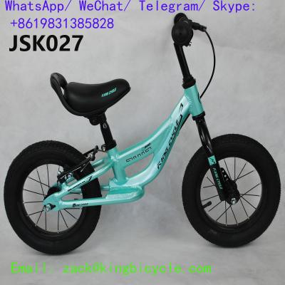 China New 12 Inch model without pedal height adjustable bike children's kids balance bike  high quality for sale