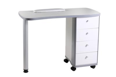 China OEM / ODM Nail Salon Furniture / Equipment Nail Manicure Table Without Dust Collector for sale