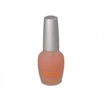 China 0.4 oz Pink 12ML Nail Lacquer Natural Nail Strenghtener Containing Calcium for sale