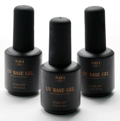 China 15ml Odorless Nail Soak Off Base Gel Polish Builder Environmentally Friendly for sale