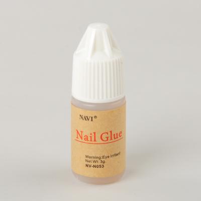 China Clear Liquid Nail Art Tools , 3d nail art glue without stimulation for sale