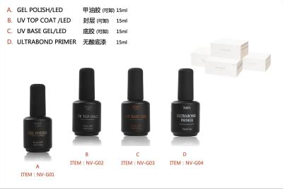 Chine Le nouvel ongle de 15 ml imbibent OUTRE des couleurs UV du polonais 154 de gel faciles enlèvent imbibent OUTRE du polonais UV de gel à vendre