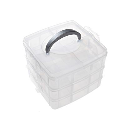 China Small Durable Nail Art Tool Box , Display portable tool boxes for sale