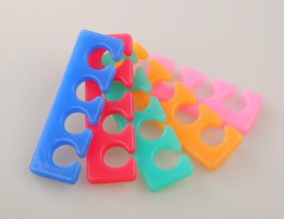 China Silica Gel Nail Art Tool Pedicure Tool / Toe Separator For home for sale