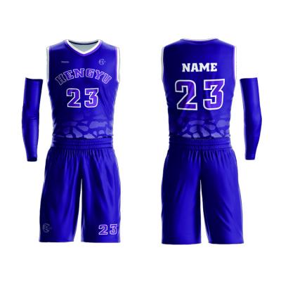 China Original Designer Breathable Customized Team Basketball Sports Uniform Suit for sale