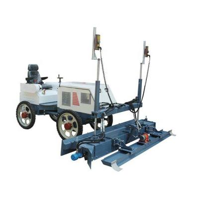 China Hotels Automatic Control Two Wheel Drive Behind Laser Paving Machine Cement Concrete Floor Leveling Equipment for sale