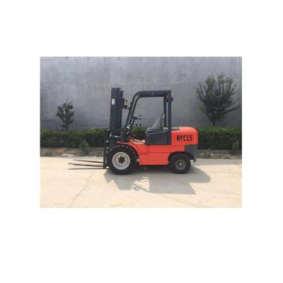 China Construction worksÂ   Factory wholesale high quality multi terrain diesel forklift for sale for sale