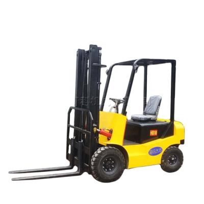 China Hotels forward motion 2T forklift electric freight fork station battery operate 3 m logistics station cargo transportation equipment for sale