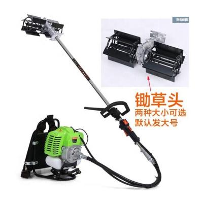 China Portable Handheld Weeder High Efficiency Tillage Machine Oil Saving Powerful Soil Loosening Weeder Handheld Weeding Machine for sale