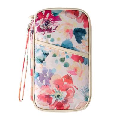 China Custom Print Waterproof Passport Cover Credit Card Wallet Bag Eco-friendly For Travel for sale