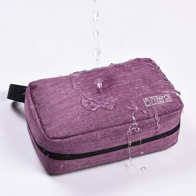 China Eco - Friendly Multi - Function Waterproof Travel Toiletry Hanging Bag for sale