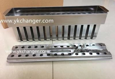 China Ice lolly moulds manufacture stainless steel 2x14 63ml brida ataforma type with plain stick holder high quality for sale