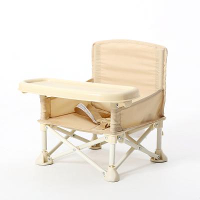 China Modern Popular Baby Eat Table And Referee Chairs Infant Feeding Chair Portable Kids Booster Seat With Tray Camping for sale